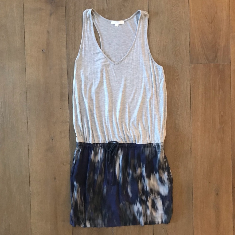 DREW Blue and Gray Dress- Size M